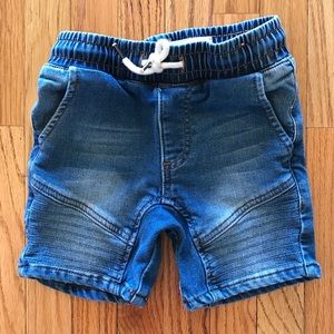 COTTON ON KIDS eleastic denim shorts Size 4